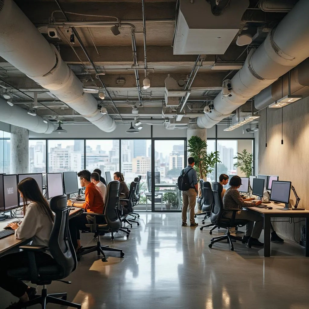Oficinas de empresas tecnológicas en Bogotá
